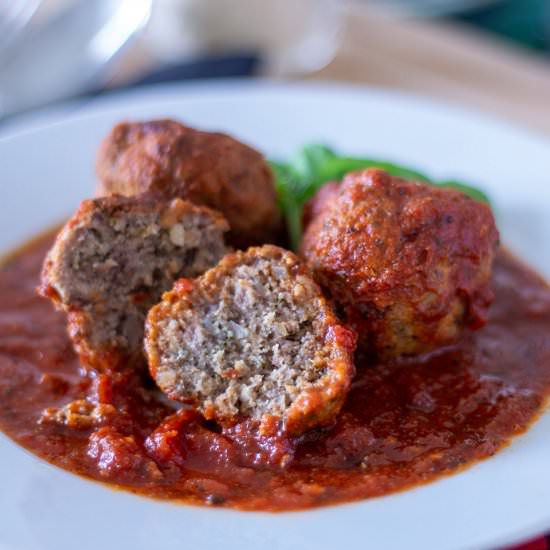 Easy Italian Meatballs Recipe - Recipe photo by DadGotThis