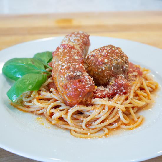 Instant Pot Italian Sauce & Meat - Recipe photo by DadGotThis