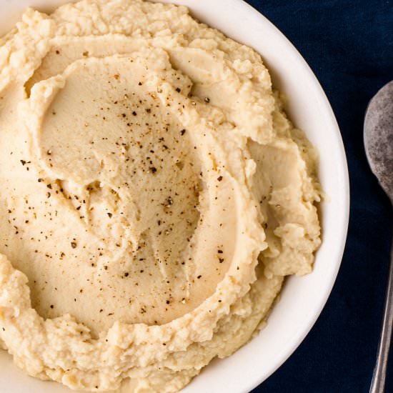 Celeriac Puree - Recipe photo by thenewbaguette