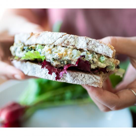 Chickpea Tuna - Recipe photo by eatwhatyousow