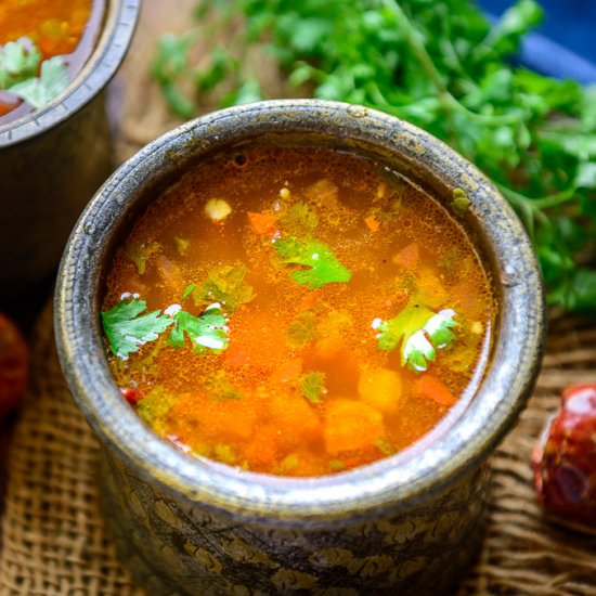 Tomato Rasam - Recipe photo by Whiskaffair