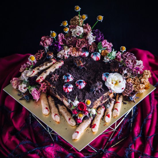 The Edible Spooky Garden - Recipe photo by milkchaihoney