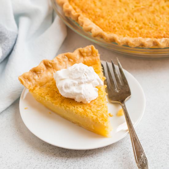 Buttermilk Pie - Recipe photo by wellplated