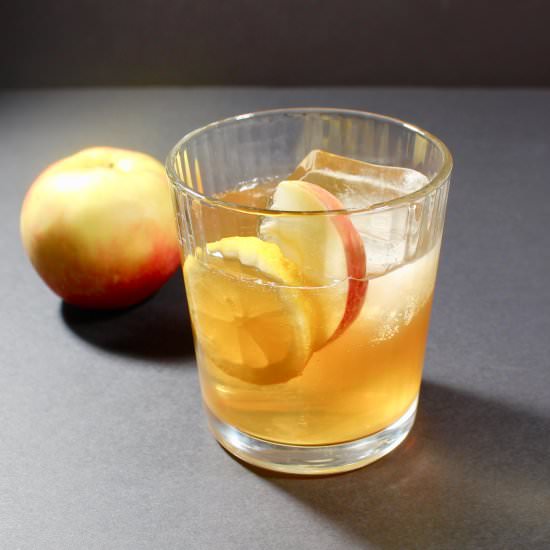 Apple Ginger Cocktail - Recipe photo by the good eats co