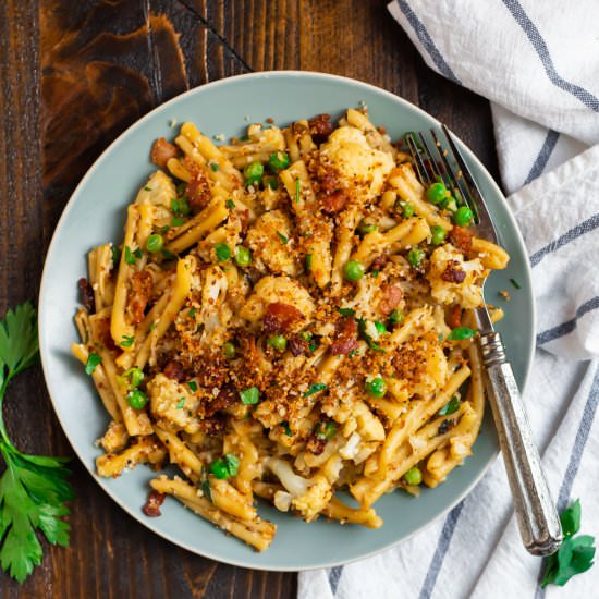 Cauliflower Pasta - Recipe photo by wellplated