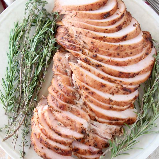 Smoked Turkey Breast - Recipe photo by Whitney Bond