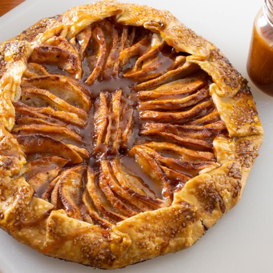 Apple Galette - Recipe photo by For the Love of Cooking