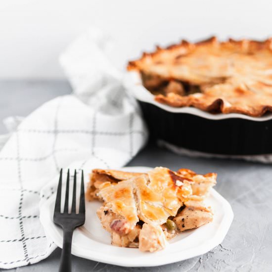 Chicken Bacon Ranch Chicken Pot Pie - Recipe photo by megseverydayindulgence