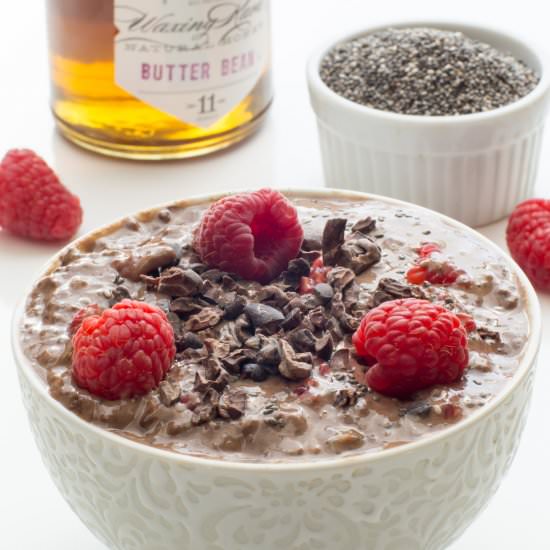 Chocolate Chia Pudding - Recipe photo by waxingkara