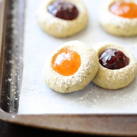 Thumbprint Cookies with Jam - Recipe photo by bellyfull