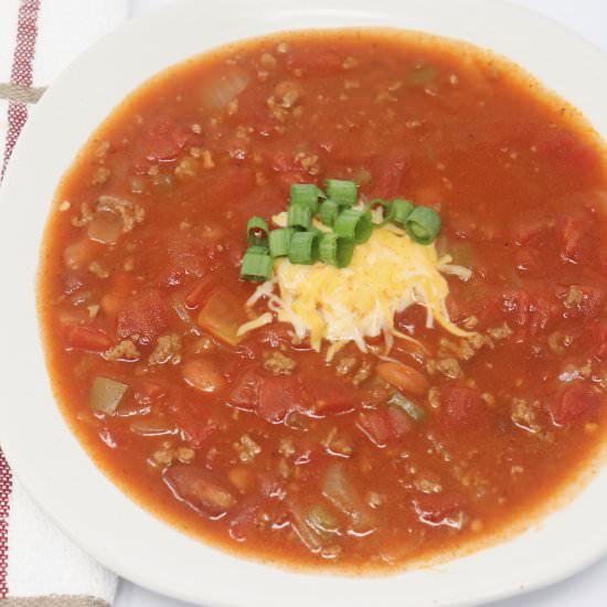 Easy Slow Cooker Chili - Recipe photo by simplylowcal