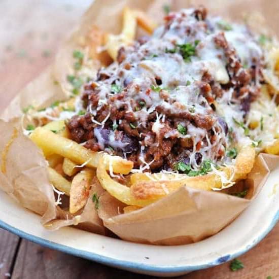 Chilli Cheese Fries - Recipe photo by Arun