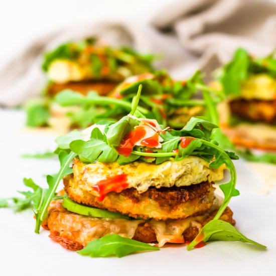 Hashbrown breakfast sandwich - Recipe photo by ltully