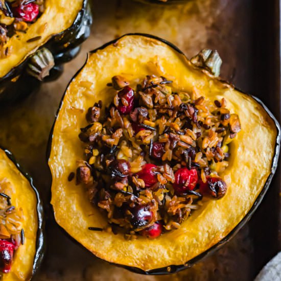 The Ultimate Baked Acorn Squash - Recipe photo by TheDeliciousSpoon