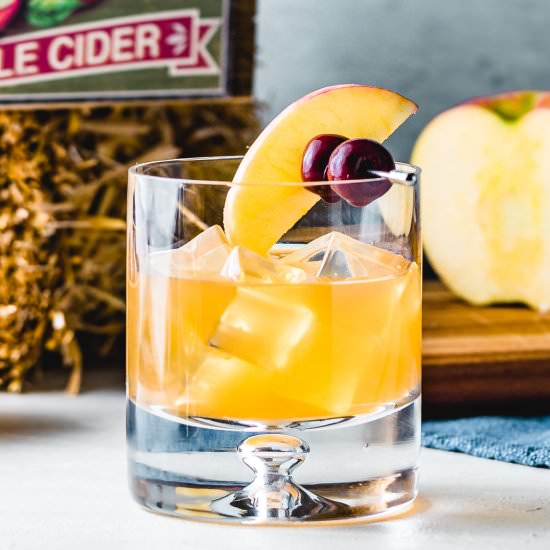 Apple Cider Old Fashioned - Recipe photo by sipandfeast
