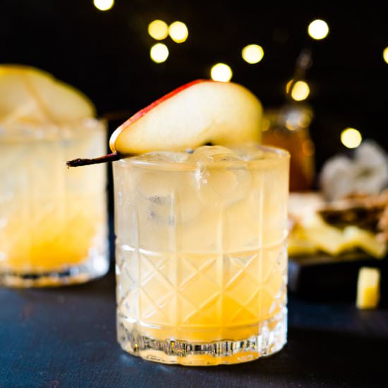 Partridge In A Pear Tree Cocktail - Recipe photo by TheDeliciousSpoon