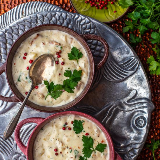 Clam Chowder - Recipe photo by primalwellnesscoach