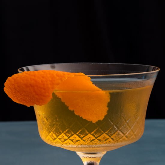 Rose lavender Dry Martini - Recipe photo by peck of pickles