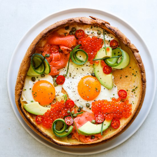 Savory Dutch Baby - Recipe photo by Craving California