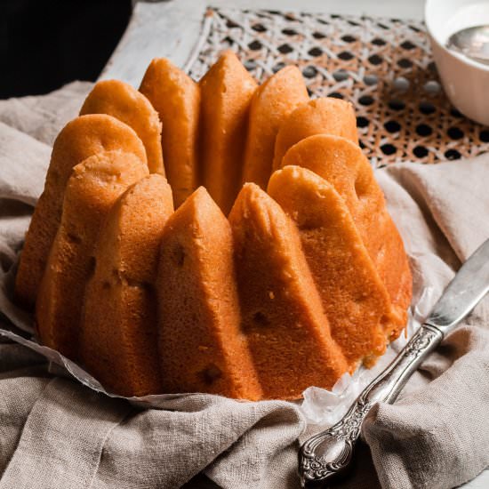 Almond Pear Cake - Recipe photo by OneSarcasticBaker