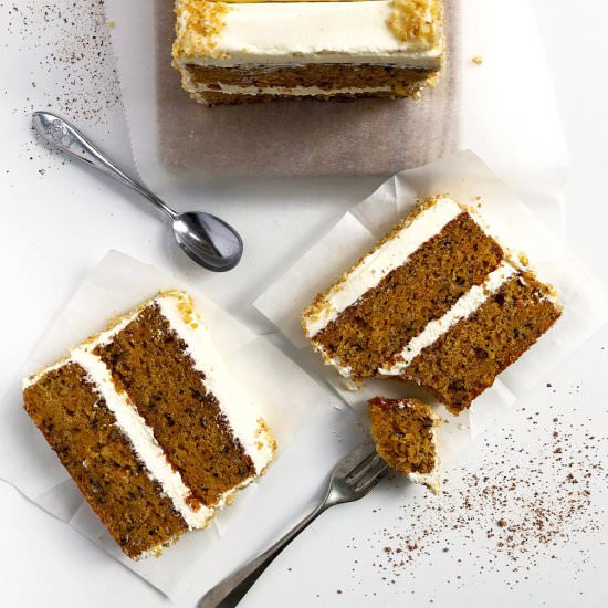 Butternut Squash Cake - Recipe photo by Allkitchencolours