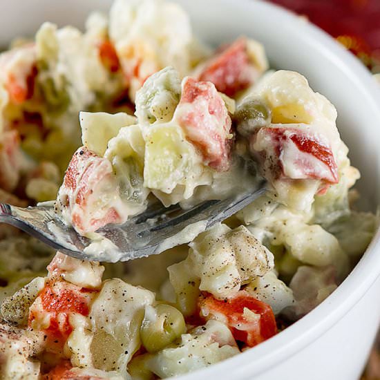 Russian salad - Recipe photo by Chefjar
