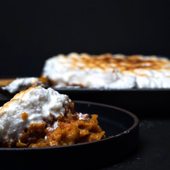 Vegan Sweet Potato Casserole - Recipe photo by Liv Vegan Strong