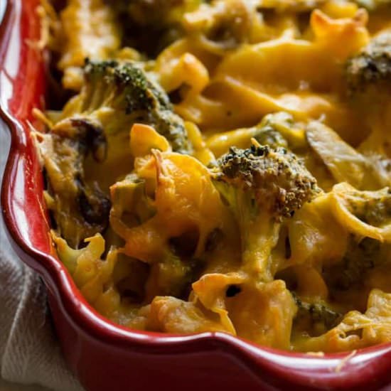 Traeger Broccoli Chicken Divan - Recipe photo by Or Whatever You Do