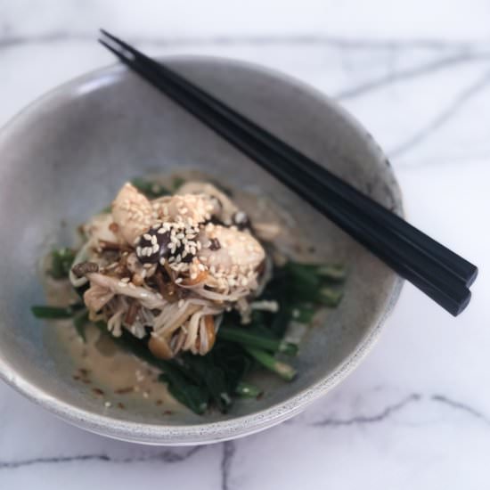 Marinated Japanese Mushroom Salad - Recipe photo by thedevilwearssalad