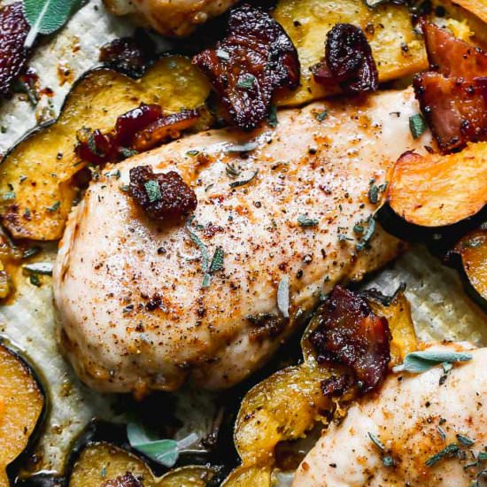 Sheet Pan Chicken - Recipe photo by cookingforkeeps
