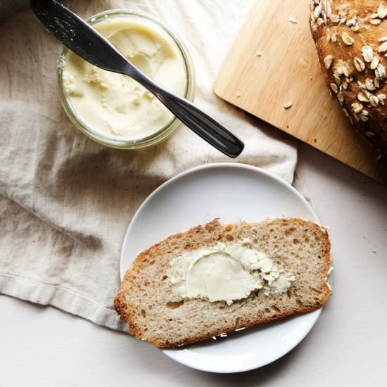 European Style Vegan Butter - Recipe photo by The Simple Green