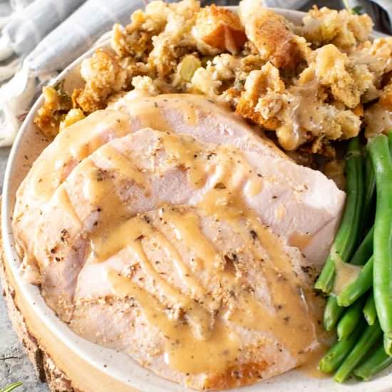 Smoked Turkey Breast - Recipe photo by gimmesomegrilling