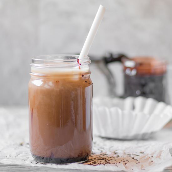 homemade iced mocha - Recipe photo by simplegraytshirt