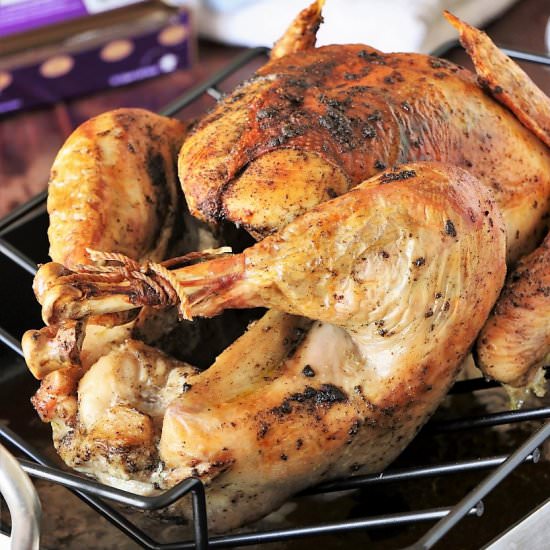 How to Dry Brine a Turkey - Recipe photo by thekitchenismyplayground