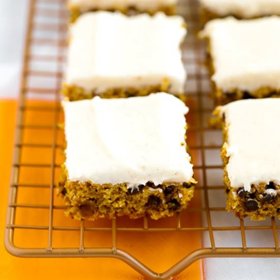 Gluten free pumpkin bars - Recipe photo by abakershouse