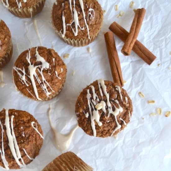 Healthier Gingerbread Muffins - Recipe photo by TwoSugarBugs