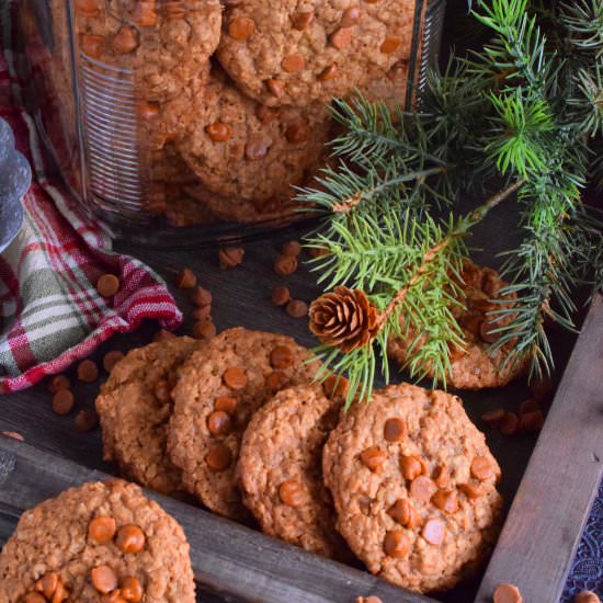 Oatmeal Cinnamon Chip Cookies - Recipe photo by byronethomas