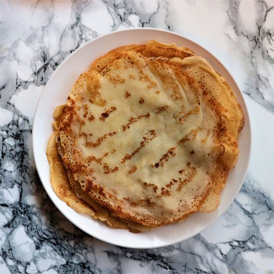 Sweet or Savory Easy Vegan Crepes - Recipe photo by veryveganval