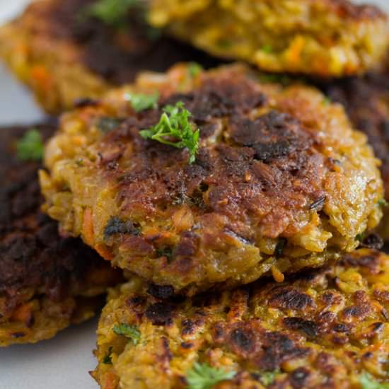 Vegetarian Patties with Oats - Recipe photo by adinutza