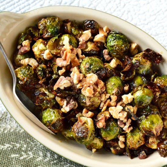 Roasted Brussels Sprouts - Recipe photo by thisishowicook