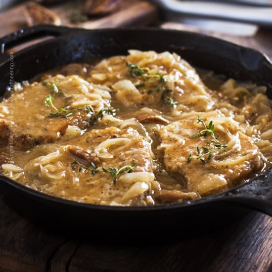 Braised Pork Chops - Recipe photo by Craft Beering