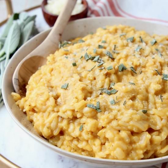Butternut Squash Risotto - Recipe photo by Whitney Bond