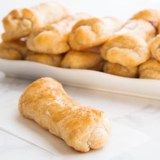 Puerto Rican Quesitos - Recipe photo by senseandedibility