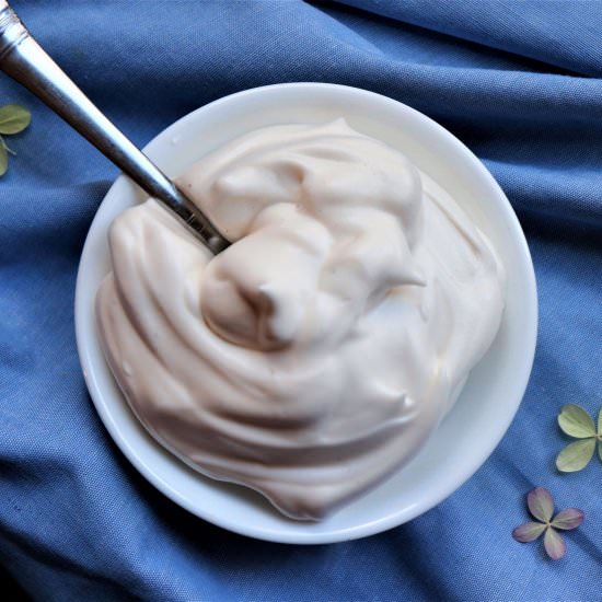 Vegan Whipped Cream (No Coconut!) - Recipe photo by veryveganval