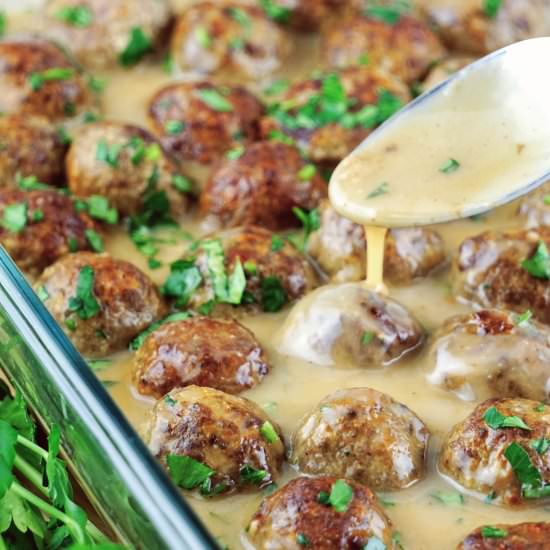 Gluten Free Swedish Meatballs - Recipe photo by Healthy Taste Of Life
