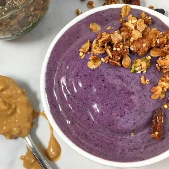 Chocolate Berry Smoothie Bowl - Recipe photo by American Home Cook