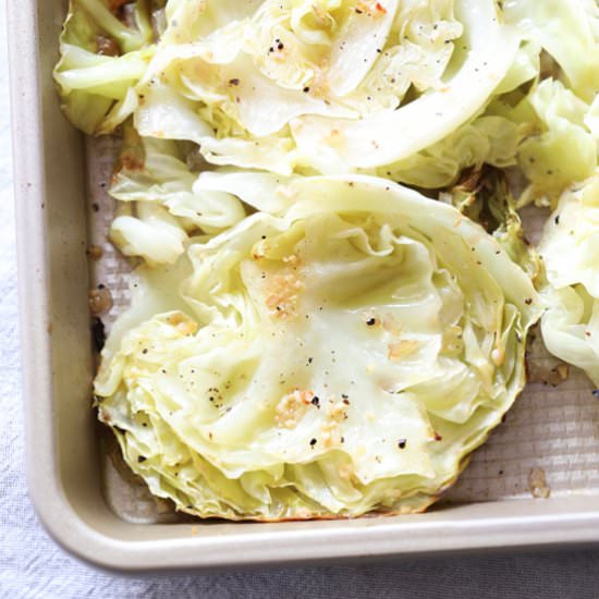 Roasted Cabbage - Recipe photo by bellyfull