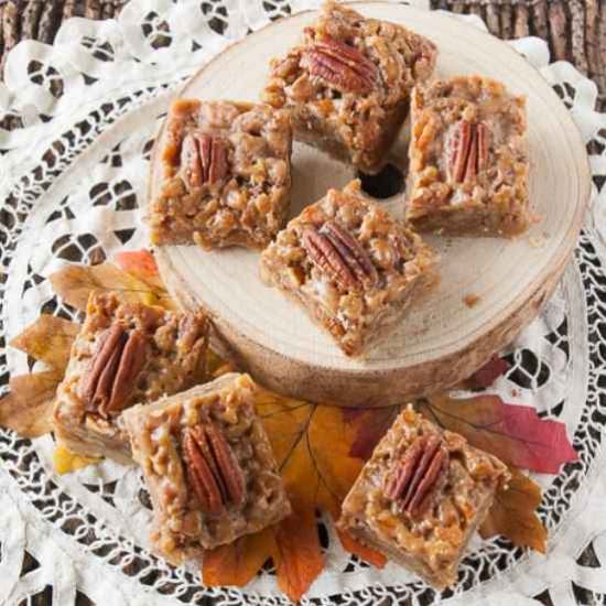 Pecan Pie Bars - Recipe photo by Mindees Cooking Obsession