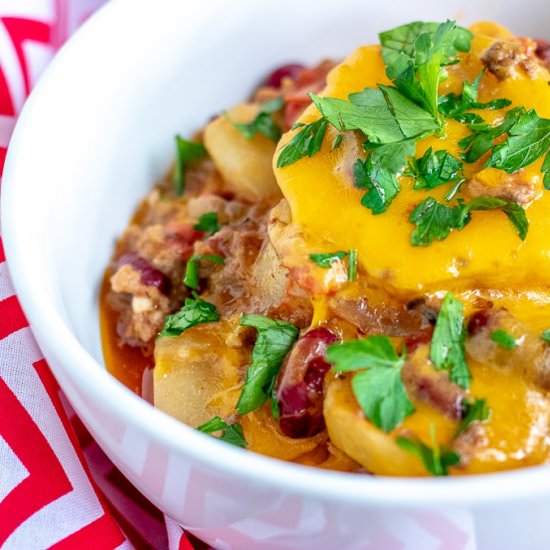 Cowboy Casserole (Crockpot) - Recipe photo by KyleeCooks