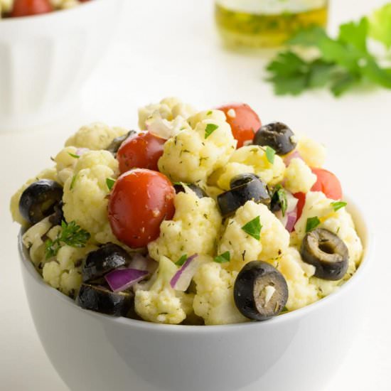 Easy Cauliflower Salad - Recipe photo by NamelyMarly